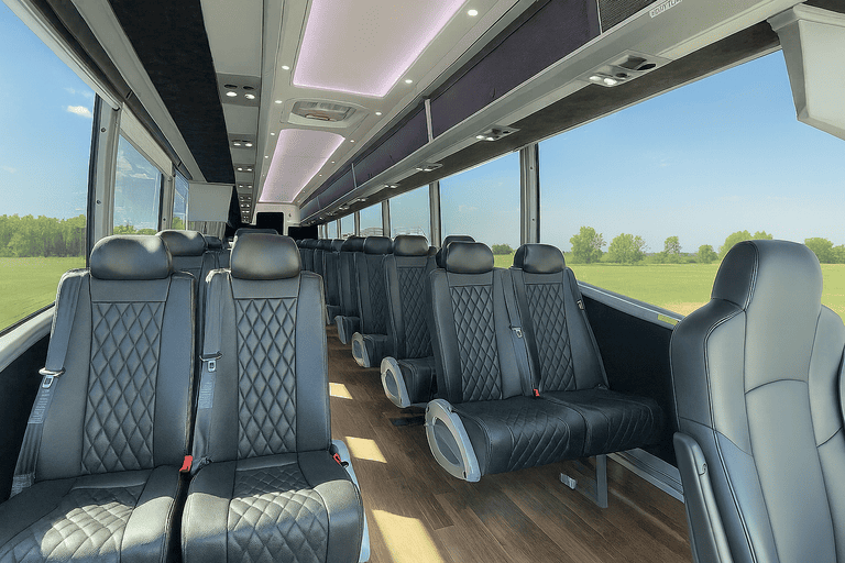 coach bus in Johns Creek